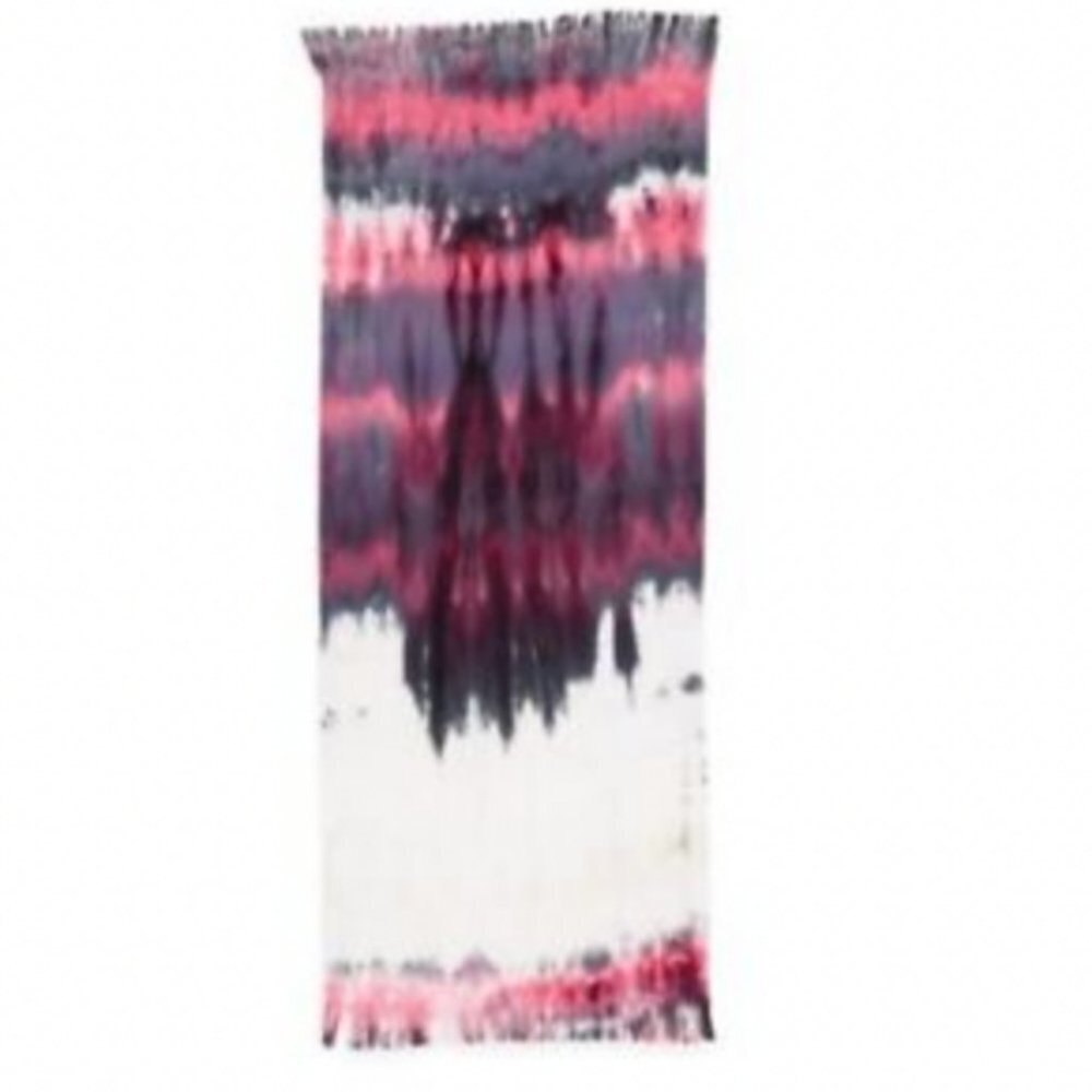Nordstrom BP Tie Dye Blanket Scarf New With Tags Pink White Grey Warn Cozy NWT - Picture 3 of 9